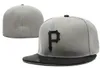 Top Pirates P Letter Baseball Caps Gorras Bones for Men Women Fashion Sports Hip Pop Top Quality Hats ajusté 9522089