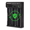 4 Slot 18650 chargeurs MC4 LED Smart Display Batterie charge rapide 17650 18700 14500 26500 IMR/Li-Ion Chargeur Rechargeable