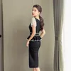 Korea Dress for women Summer Black Ruffle Sleeve Square neck hollow out Sexy Ladies OL Office Long Maxi Dresses 210602