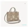 Marca de luxo M45779 OnThego Bolsa Pequena Mulheres Handbags Top Handles Sacos de Ombro Totes Noite Cross Body Bag F9n9