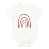 GRH INS Abbigliamento per bambini Pagliaccetti per neonati Unisex in puro cotone Tuta arcobaleno Neonati Estate Primavera Oneises Neonato Vestiti per arrampicata Body 234 Z2