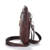 Men's Genuine Leather Waist Packs Phone Pouch Bags Male Small Chest Shoulder Belt 2021 Designer Crossbody