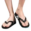 Men's Slipper Large Size Round Toe Platform Flat With Household Indoor Non-Slip Men Sandals Summer Flip Flops Slippers 2021
