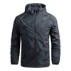 Wiatroszczelna Kurtka Mężczyźni Wodoodporna Oddychająca Marka Parka Casual Sport Outdoor Coat Male Windjacket Hardshell Kurtka wiatrowa Mężczyźni Topy 210723