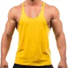 Canotte da uomo Canotte senza maniche da uomo Muscle Vest Gym Fitness Workout Top