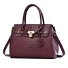 HBP Fashion Womesn Totes Bags Crocodile Pattern Trend Lday حقيبة يد كبيرة السعة في الهواء الطلق الترفيه حقيبة الكتف