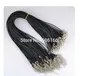 Colliers pendentifs ras de cou bijoux 100x45cm 18039039 caoutchouc noir pour cordon pendentif 2mm sangle à chaîne fermoir à homard collier 6547445
