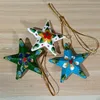 Handgemaakte kleurrijke cloisonne emaille grote ster charms DIY sieraden maken bevindingen trui keten hangers sleutelhouder tas accessoires