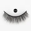 10 par blandade falska ögonfransar Laserförpackning Mjuka Wispy Natural Cross Mink Eye Lashes Dramatiska Faux Cils Återanvändbar