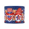 Ruban du Jour de l'Indépendance américaine 4 juillet Emballage cadeau Ruban USA Patriotic DIY Accessoire pour cheveux 22 mm / 10 yards par rouleau GGA4317