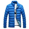 Jesienna kurtka zimowa Mężczyźni Gruby Kapturem Parka Mężczyźni Coats Casual Padded Men's Parkas