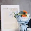 Anneler için Temizle Pencere Hediye Çantası Baba Günü Taze Çiçek Oyuncak Ambalaj Çanta Lover Hediye Düğün Buket Bez Alışveriş Dekorasyon H1231