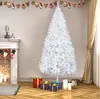 Garden Decorations 7FT Iron Leg White Christmas Tree with 950 Branches