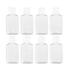 Vorratsflaschen, Gläser, 8 Stück, sechseckiger Clamshell-Toner, Unterverpackung, Behälter 60 ml