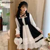 Japon Tarzı Kawaii Lolita Elbise Cosplay Kostüm Retro Kardeş Tatlı Fariy Ruffles Gotik Parti Vestidos Femininos 210520