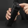 Thermos intelligente personalizzato Bottiglia d'acqua a doppia parete Tazza da caffè in acciaio inossidabile Tazza isolata sottovuoto portatile per ufficio 210615