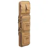 80cm 95cm 115cm Tactical Double Rifle Carry Backpack Tan Hunting Duel Gun Handbag Integrated Pistol Gun Cases 201022 43 W27142640