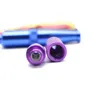 Mini Torpedo Metal Pipe Multicolor Pullet Snuff Pot Pubes Cigarette Держатель для курения аксессуары Хороший творческий розничный / оптовый портативный масштаб