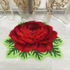 tapis floral rose