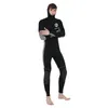 Costumi da bagno Muta da immersione in neoprene da 5 mm Muta intera manica lunga Muta intera Zip frontale Surf Costume da bagno anti-UV Costumi da bagno per lo snorkeling