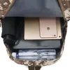 Mężczyźni Kamuflaż Duża Pojemność Plecak Tactical Plecak Plecak Piesze Wycieczki Camping Torby