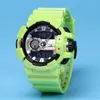 2022 Säljer Casual Sports Quartz Men's Watch, LED Digital Watch, World Time Automatisk Handhöjande Ljus, Vattentät och Shocktoxiv