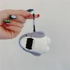 Simpatica custodia Shark per Apple Airpods Pro Custodia protettiva in silicone Adatto per cuffie Airpods1/2/3 Universal Ins New DHL