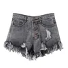 Jeans Dropship Sexy Zomer Denim Shorts Vrouwen Hoge Taille Jean Vrouwelijke Losse Gat met Zakken Casual Plus Size 11tzw {categorie}