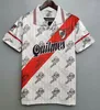 95 96 River Plate Soccer Jerseys 1995 1996 Rétro CANIGGIA SALAS CRESPO FRANCESCOLI D.TREZEGUET Vintage Football Camiseta Classic Shirt Kit 1986