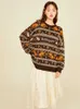 Winter Spring Women Sweater Cute Preppy Style Pullover Animal Sign Long Sleeve Knitted Top Clothes For School Femal Jumper 211018