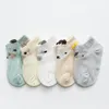 Bebek SOCKS Yenidoğan 5 çift/lot yaz örgü ince bebek çorap kızlar pamuklu bebek gündelik erkek kızlar toddler çorap karikatür karikatür 800 y2