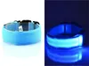 Adjustable LED Dog Collar Leashes Glowing Anti-lost Night Safety Pet Luminous Collar Flashing Necklace for Small Medium Large Dogs Cat 20220108 Q2