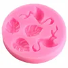 3D Flamingo Baby Birthday DIY Party Fondant Cake Decorating Turtle Leaf Silicone Molds Cupcake Chocolate Gumpaste Candy Moulds