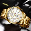 Uhren Top Marke Luxus Curren Gold Quarzuhr Männer 2020 Wasserdichte Chronograph Goldene Männliche Armbanduhr Relogio Masculino