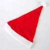 200 stks Kinderen Kerst Santa Claus Hoeden Merryxmas Caps Kid Party Hat voor Santa-Claus Kostuum Kerstcoratie Kinderkopomtrekmaat 55-46cm