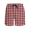 Men's Shorts Men's Casual Breathable Quick Dry Holiday Beach Pants Running Sports Houndstooth Checkerboard Men Board
