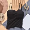 Women's Tanks Women's & Camis Women Tank Tops Sexy Spaghetti Strap Slim Fit Vest Solid Summer Female Brandy Melville