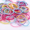 2021 3CM Hair Accessories Girls Rubber bands Scrunchy Elastic Hair Bands kids baby Headband decorations ties Gum for