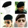 Nieuwste Unisex Ademend Pure Wol Baret Hoeden Mannen Vrouwen Special Forces Soldaten Doodseskaders Militaire Training Kamp Hat249g