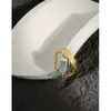 Kinel Silber 925 Schmuck Ringe für Frauen Minimalistische Textur Kette Hochzeit Party Zubehör Geschenk anillos 2021