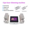 Professionell diod Laser Body Sculpting Machine Lipo Laser Fat Reduction Skönhetsutrustning