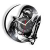 Wall Clocks Fencing Record Clock Swordsmanship Fencer Fighter Competition Hanging Home Decor Room Sports Watches Fencers Gifts