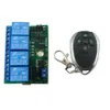 433M 4CH Secure Remote Claudo Controlador de entrada Código de rodamiento Keeloq HCS301 Transmisor de control remoto Transmisor DC 12V