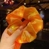 Luminous Scrunchies LED Hairband Ponytail Holder Headwear Women Girls Elastic Satin Silky Scrunchy Tie Rope Hair Accessories G21901