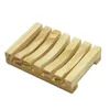 Porte-plateau de savon en bois de bambou naturel, boîte de rangement, conteneur pour bain, plaque de douche, salle de bain LLB12652