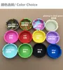 500 pcs Silicone Doux Rond Cendrier Cendrier Titulaires PLumineux Portable Anti-brûlure Porte-Cigarette Multicolore Écologique