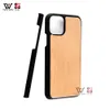 2023 Eco-friendly Minimalist Classic Maple Wood Phone Cases For iPhone 11 6.1 inch Blank Wooden Back Cover in stock