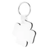 Blanco sleutelhanger thermische overdracht sublimatie Persoonlijkheid Key Chain Favor meisjes jongens ornament houten sleutelhangers mdf thermaltransfer 2391097