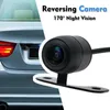 Cámaras de visión trasera de automóviles Cámaras Sensores de estacionamiento Cámara 4 Visión nocturna LED Inversión Auto Video CCD Monitor de grado HD 170 Implaz de agua G1C5