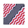 Fashion National Flag 12PCS cotton handkerchief head towel INS Style napkins 30*30cm for cloth napkin Outdoor sports hip-hop square scarves hot selling